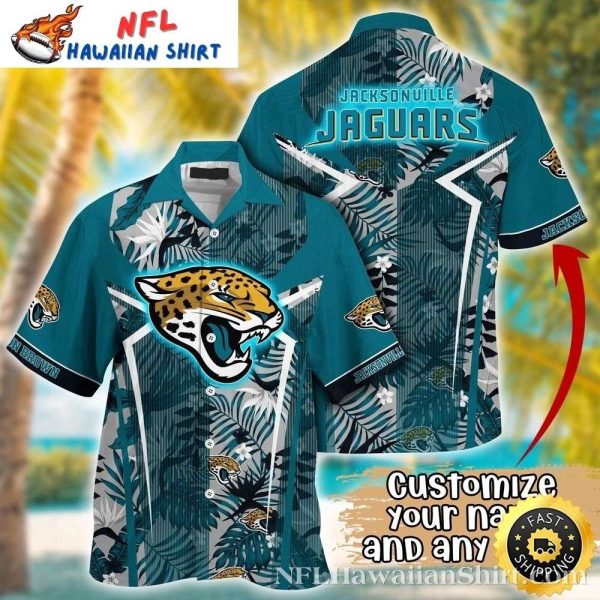 Forest Fronds Jacksonville Jaguars Aloha Shirt – Customized Tropical Elegance