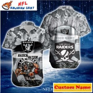 Galactic Raider Nation Custom Name Las Vegas Hawaiian Shirt