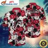 NFL Atlanta Falcons Hawaiian Shirt Tropical Mickey Mouse Design