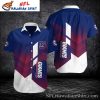 Gridiron Glory NY Giants Team Logo Hawaiian Shirt