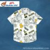 Ghoulish Green Bay Packers Tropical Skull Hawaiian Shirt