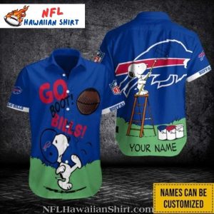 Go Bills – Funny Snoopy NFL Buffalo Bills Hawaiian Shirt