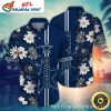 Game On Dallas Cowboys Striped Sleeve Aloha Shirt