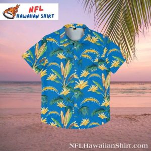 Golden Palm Chargers Paradise Men’s Hawaiian Shirt