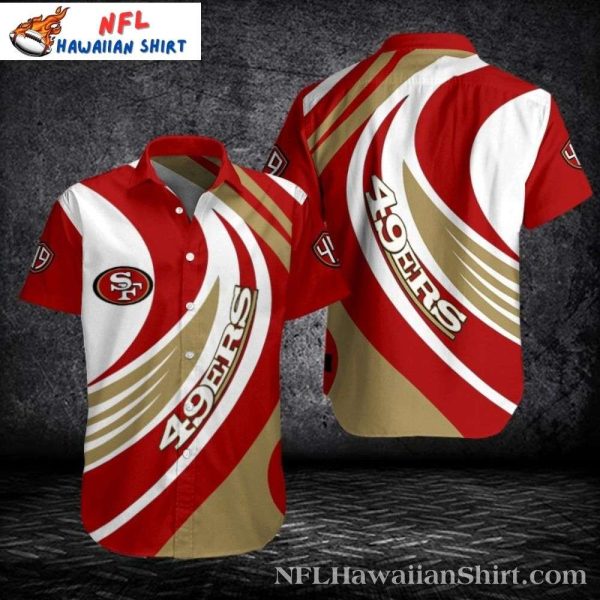 Golden Rush Niners Hawaiian Shirt – San Francisco 49ers Aloha Shirt