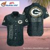 Green Bay Packers Aloha Spirit Floral Men’s Hawaiian Shirt