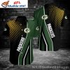 Green Bay Packers Gridiron Glory Green And Gold Hawaiian Shirt