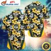 Green Bay Packers Game Day Geometric Men’s Hawaiian Shirt