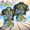 Green Bay Packers Fan’s Essential Black Tropical Shirt