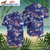 Vintage Dallas Cowboys Beach Cruiser Aloha Shirt