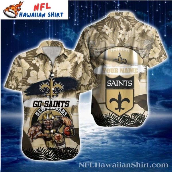 Gridiron Glory New Orleans Saints Hawaiian Shirt
