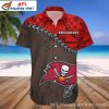 Fiery Red Tampa Bay Buccaneers Wave Hawaiian Shirt – Bold NFL Buccaneer Aloha Spirit