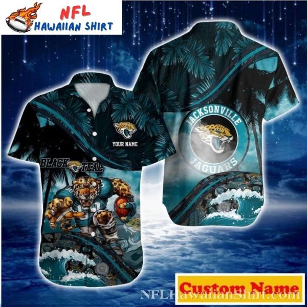 Guardians Of The Game Night – Galactic Jaguars Custom Hawaiian Shirt