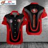 Fiery Flight San Francisco 49ers Aloha Shirt – Phoenix Wing Pattern