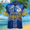 Gridiron Graphics LA Rams Hawaiian Shirt – Abstract Angles