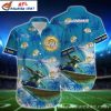 LA Rams Gridiron Glory – Custom Name Hawaiian Shirt