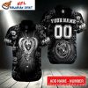 Iconic Silver And Black – Las Vegas Raiders Casual Hawaiian Shirt
