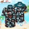 Gridiron Glory Philadelphia Eagles Hawaiian Shirt – NFL Official Nightfall Design