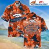 Hibiscus Blitz Denver Broncos Hawaiian Shirt With Floral Elegance