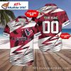 Hibiscus Halftime Houston Texans Hawaiian Shirt – Sunset Palms And Blossoms