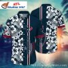 Houston Texans Harlequin Touchdown Hawaiian Shirt – Geometric Red Rush