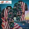 Houston Texans Royal Blossom Fanfare Hawaiian Shirt – Blue Floral Cheer