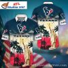 Houston Texans Stadium Roar Custom Name Hawaiian Shirt