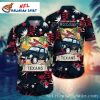 Houston Texans Angler’s Dream Hawaiian Shirt – Personalized Name And Number