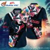 Colts Splash – Paint Drip Effect Customizable Hawaiian Shirt