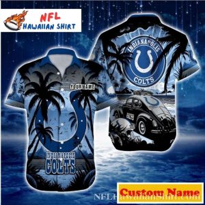 Indianapolis Colts Cosmic Drive – Starry Night Custom Hawaiian Shirt