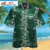 Jets Island Adventure – NY Jets Hawaiian Shirt With Mascot Graphics