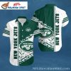 Jetsetters’ Disney Adventure – NY Jets Hawaiian Shirt With Mickey Graphic