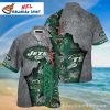 Jets Island Pride – Vintage Logo Hawaiian Aloha Shirt