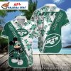 NFL Us Flag Ravens Floral Swirl – Customizable Baltimore Hawaiian Shirt