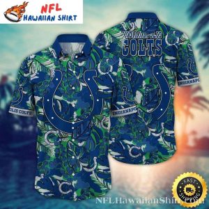 Jungle Jive Indianapolis Colts Hawaiian Shirt – Wild Fan Flora Fashion
