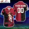 Iconic Red Surge – Custom Buccaneers Player Hawaiian Shirt