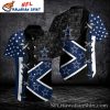 Fan-Favorite Navy And White Dallas Cowboys Hawaiian Pattern Shirt