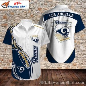 Los Angeles Rams Classic Elegance Custom Hawaiian Shirt