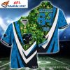 Metal Pattern – NFL Carolina Panthers Personalized Hawaiian Shirt