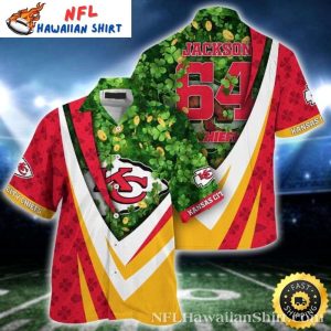 Lucky Charm Clover Kansas City Chiefs Custom Aloha Shirt