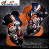 Hibiscus Flowers And Leafy Patterns Denver Broncos Hawaiian Shirt