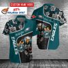 Philadelphia Eagles Contrast Helmet Design Aloha Shirt – Customizable