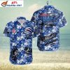 Men’s Buffalo Bills Hawaiian Shirt With Tropical Floral Pattern