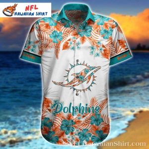 Miami Dolphins Floral Print Hawaiian Shirt – Freshen Up Your Fandom