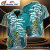 Miami Dolphins Hawaiian Shirt With Vibrant Island Motifs