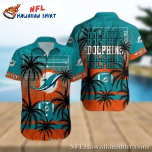 Miami Dolphins Island Breeze Hawaiian Shirt For Game Day Fun