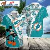 Miami Dolphins Sunset Palms Hawaiian Shirt – Oceanfront Fan Style