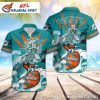 Miami Dolphins Tropical Shirt – A Unique Twist On Team Apparel