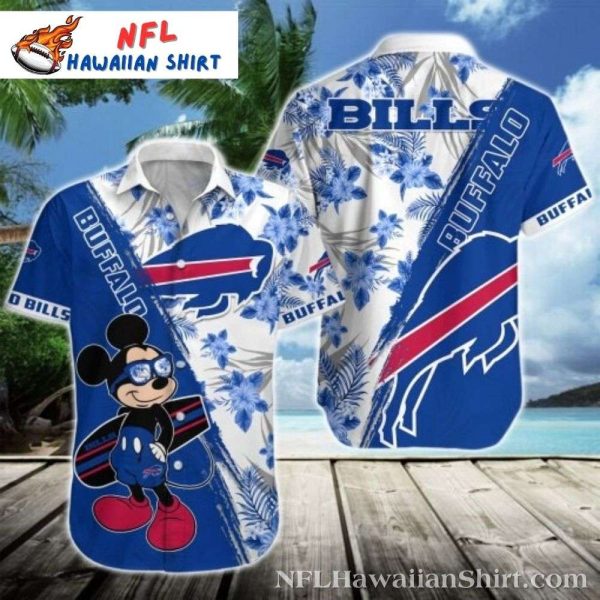 Mickey Graphic Bills Hawaiian Shirt – Playful Team Fashion