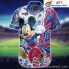 Mickey Graphic Buffalo Bills Hawaiian Shirt – Vibrant NFL Aloha Attire